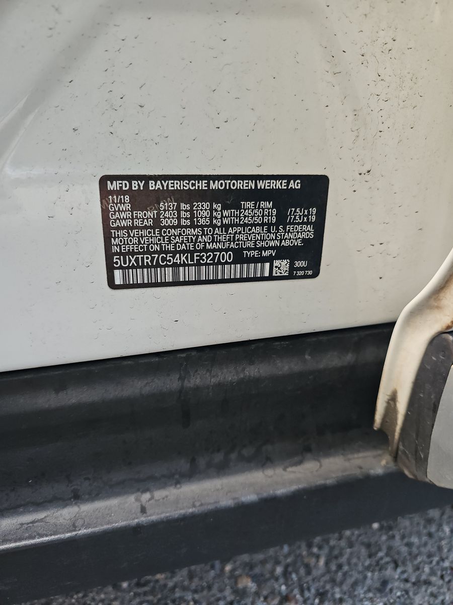 2019 BMW X3 sDrive30i RWD