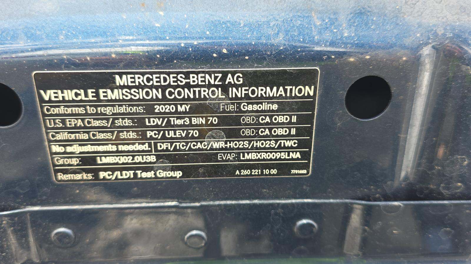 2020 Mercedes-Benz GLB GLB 250 FWD