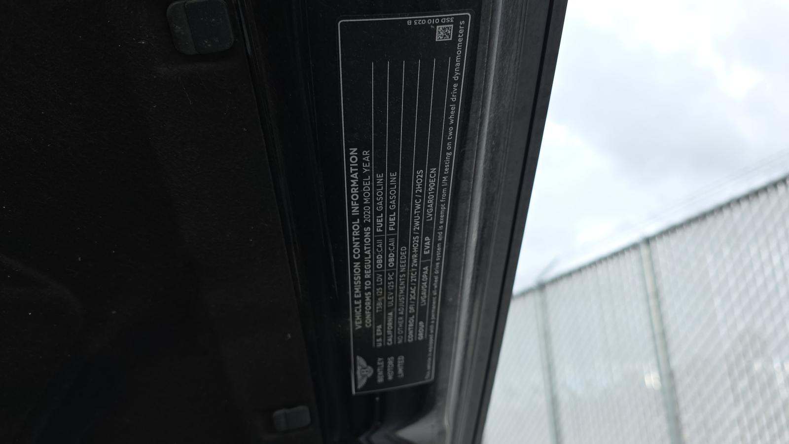 2020 Bentley Continental GT V8 AWD