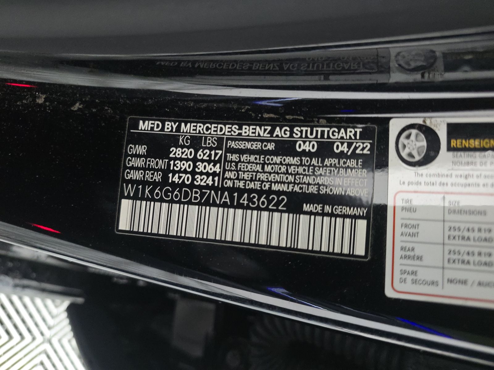 2022 Mercedes-Benz S-Class S 500 AWD