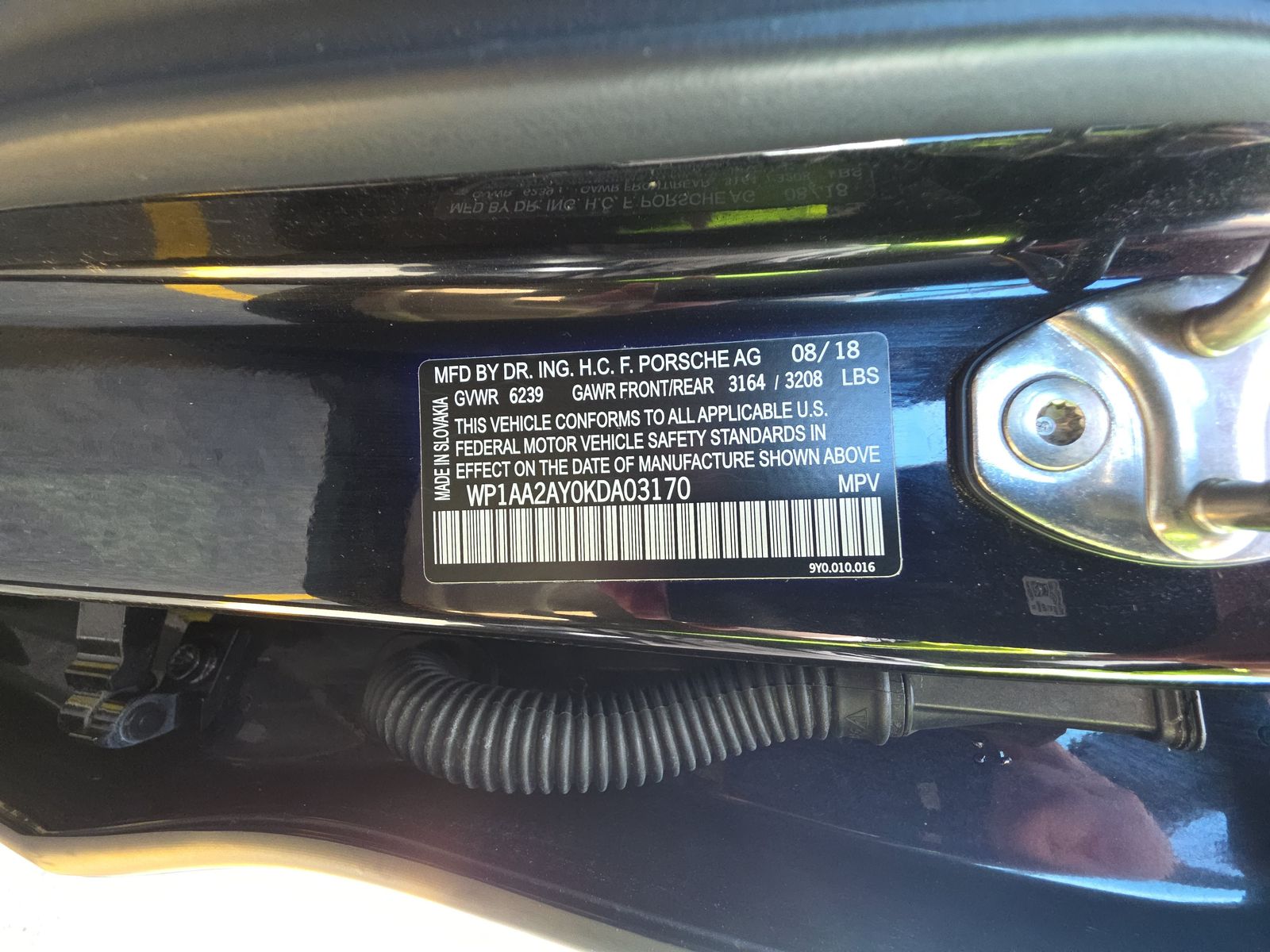 2019 Porsche Cayenne Base AWD