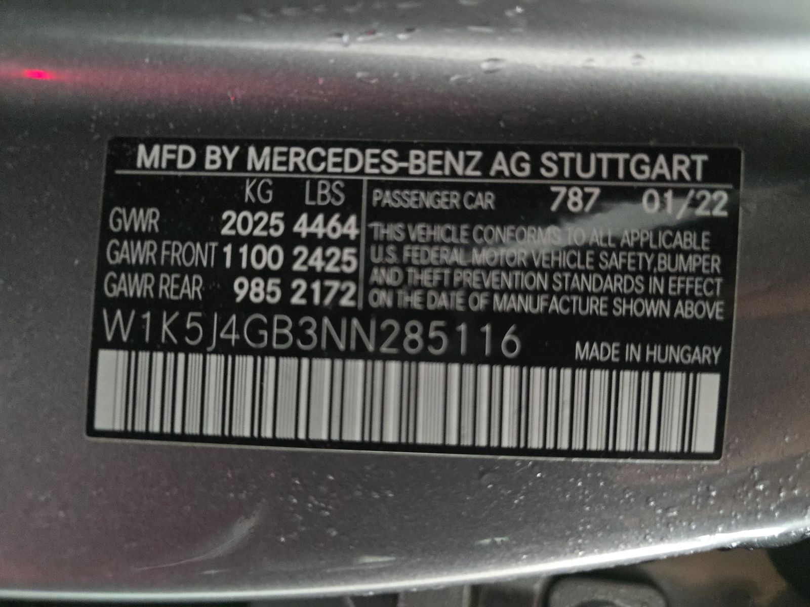 2022 Mercedes-Benz CLA CLA 250 FWD