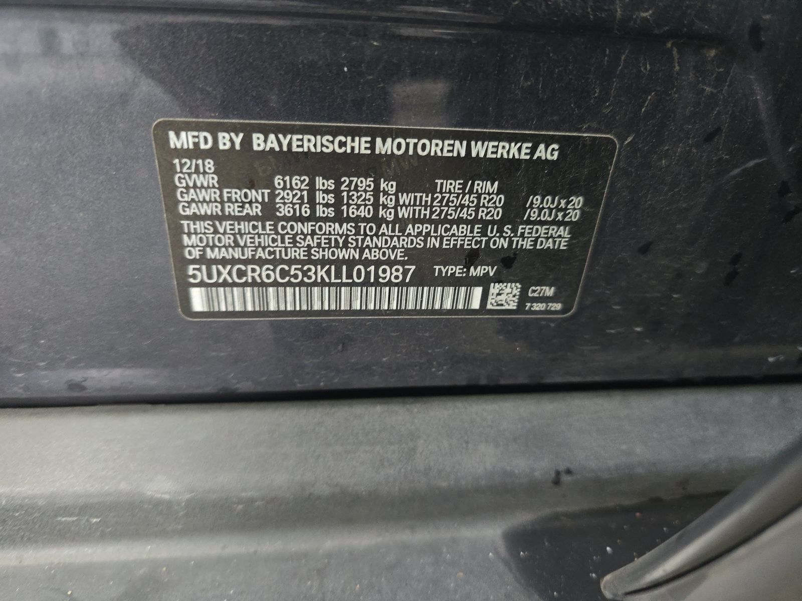 2019 BMW X5 xDrive40i AWD