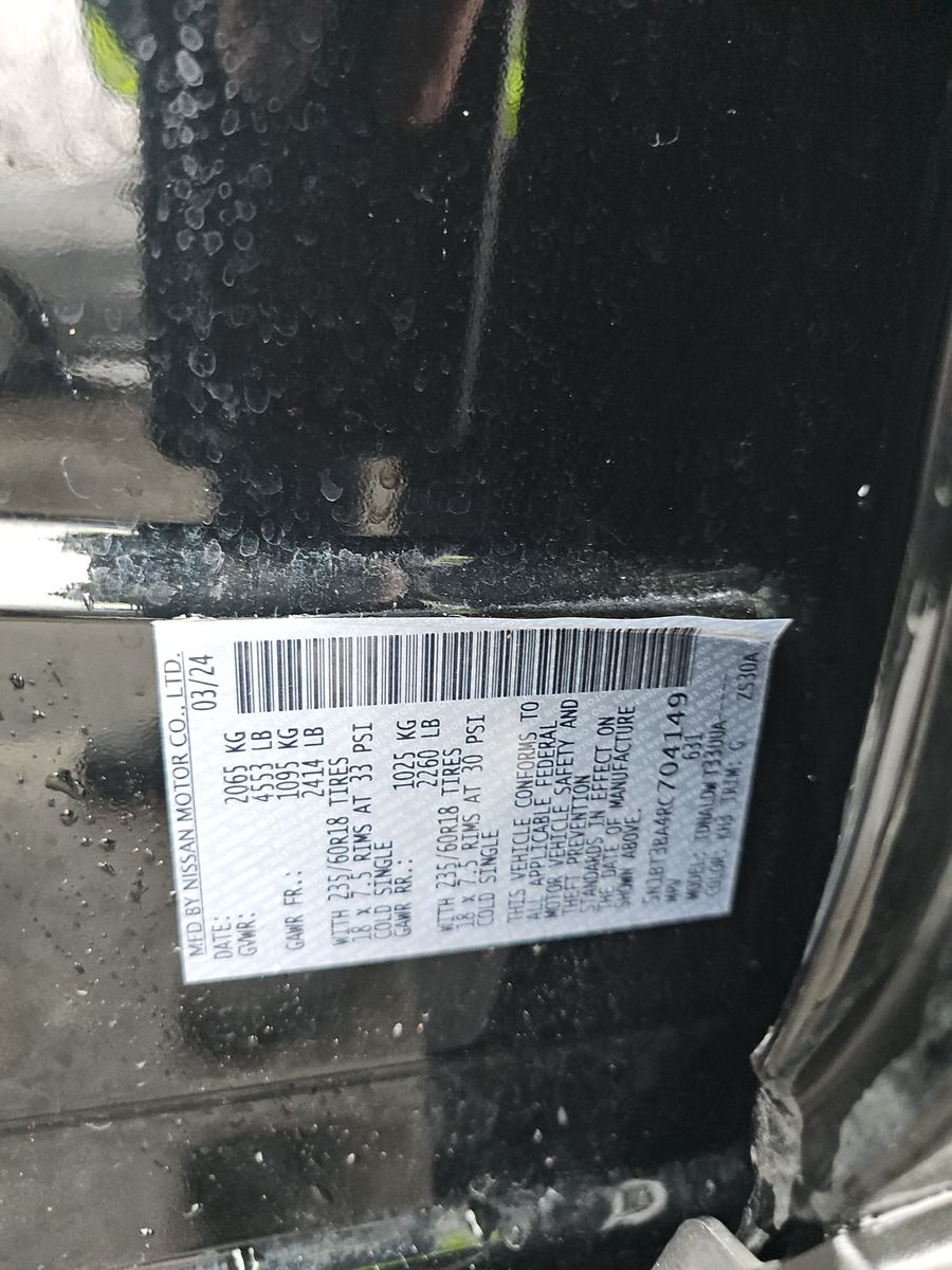 2024 Nissan Rogue SV FWD