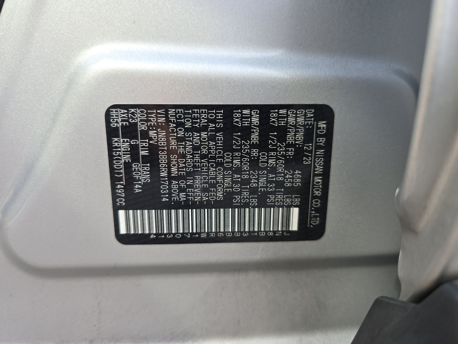 2024 Nissan Rogue SV AWD