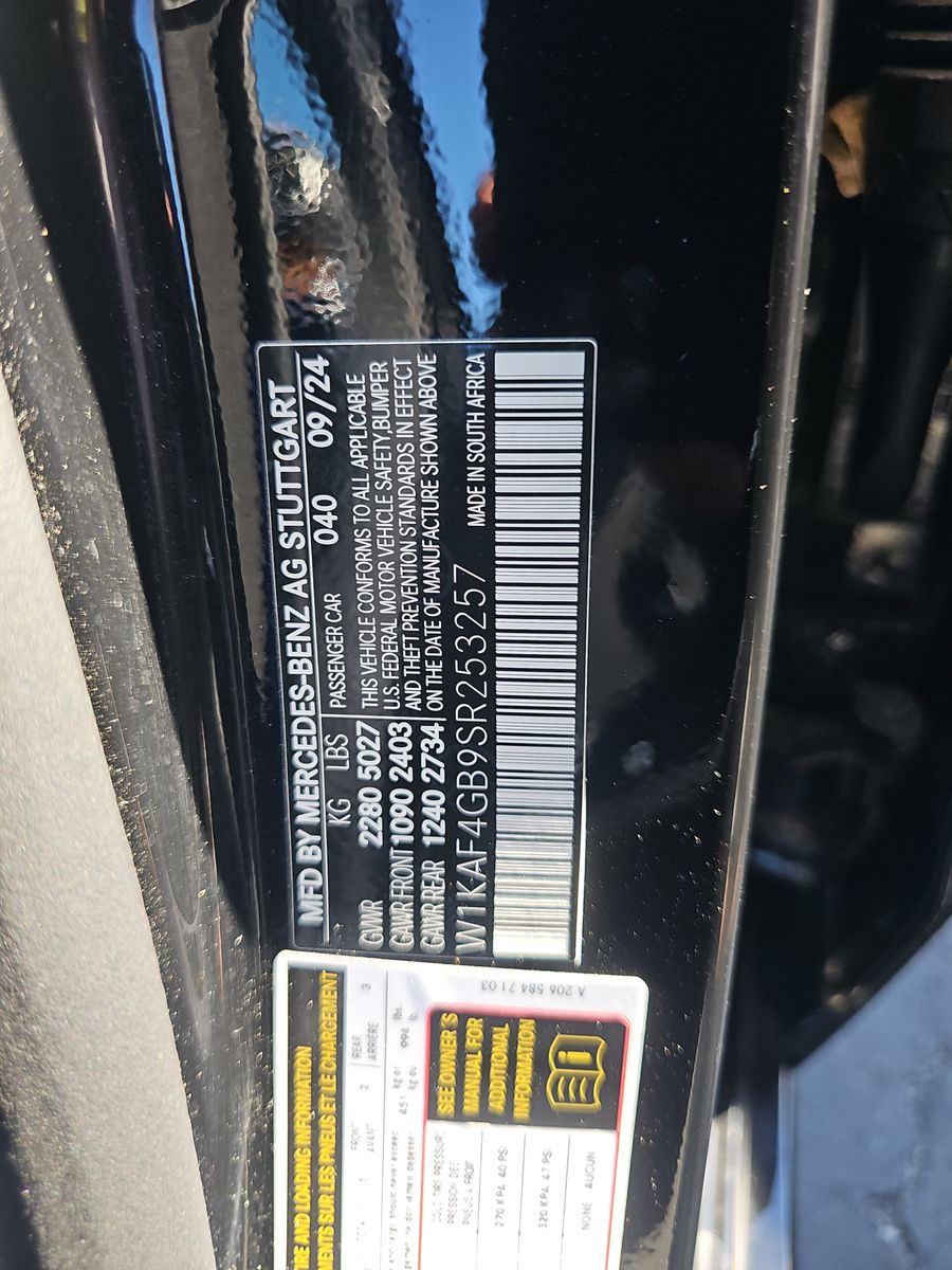 2025 Mercedes-Benz C-Class C 300 FWD