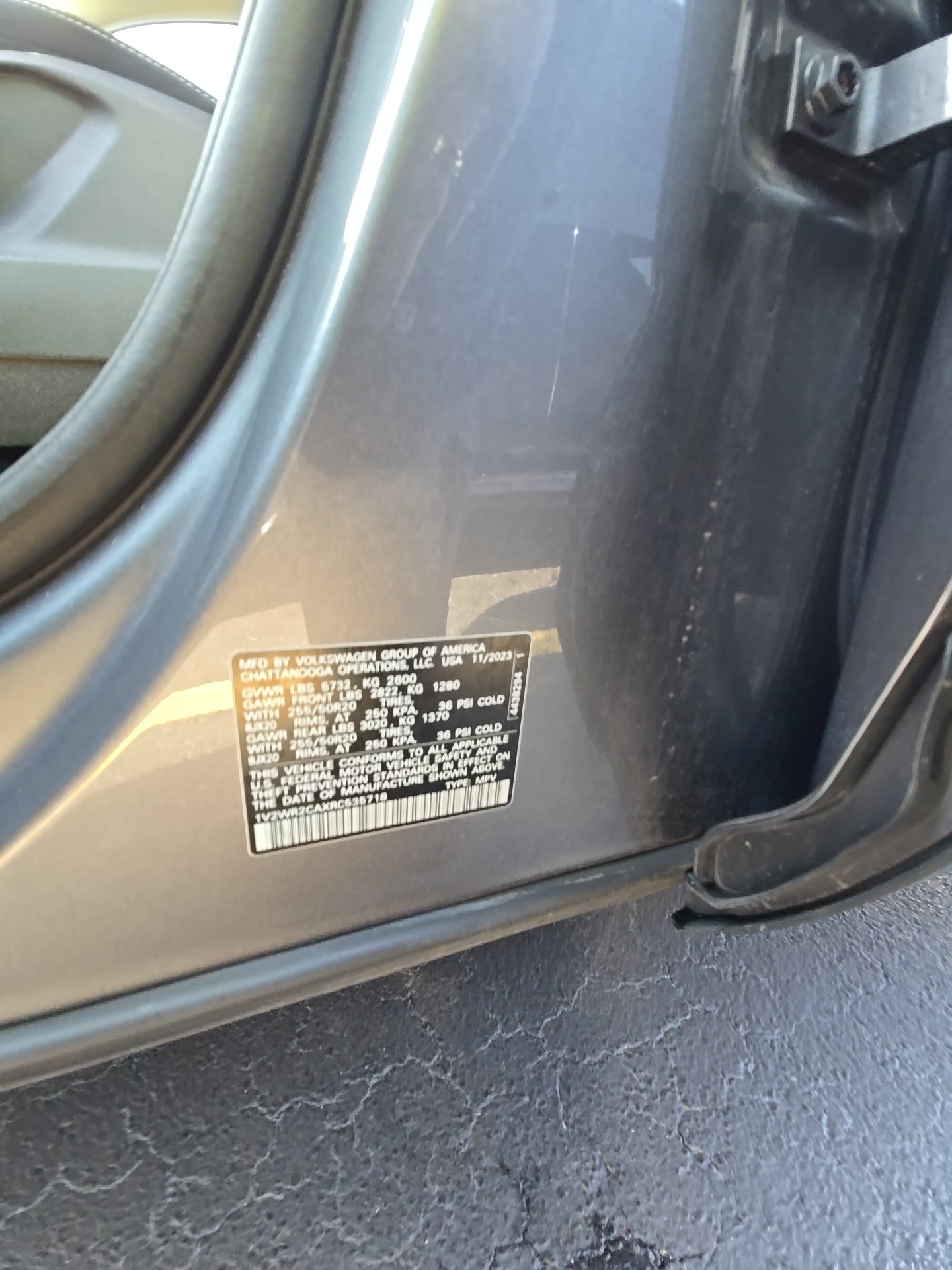 2024 Volkswagen Atlas 2.0T SE FWD