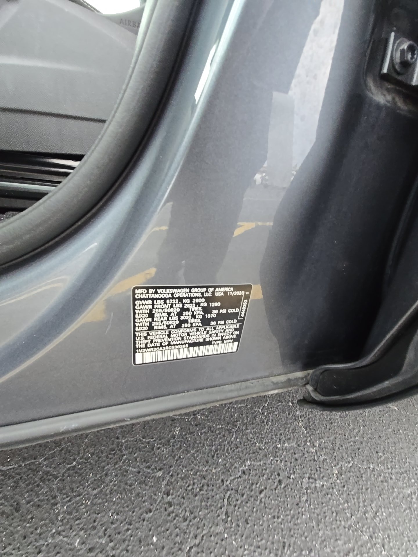 2024 Volkswagen Atlas 2.0T SE FWD