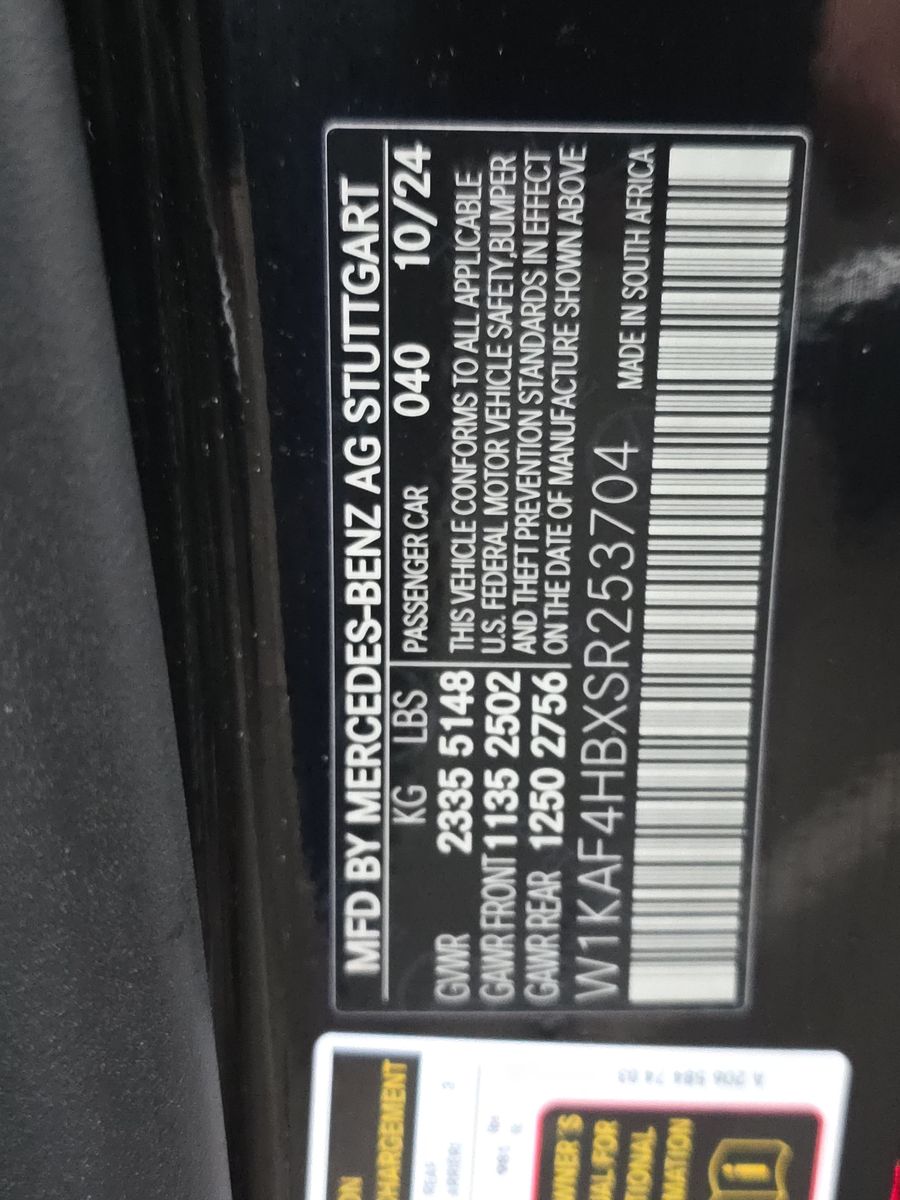 2025 Mercedes-Benz C-Class C 300 AWD