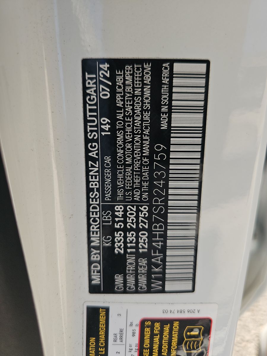 2025 Mercedes-Benz C-Class C 300 AWD