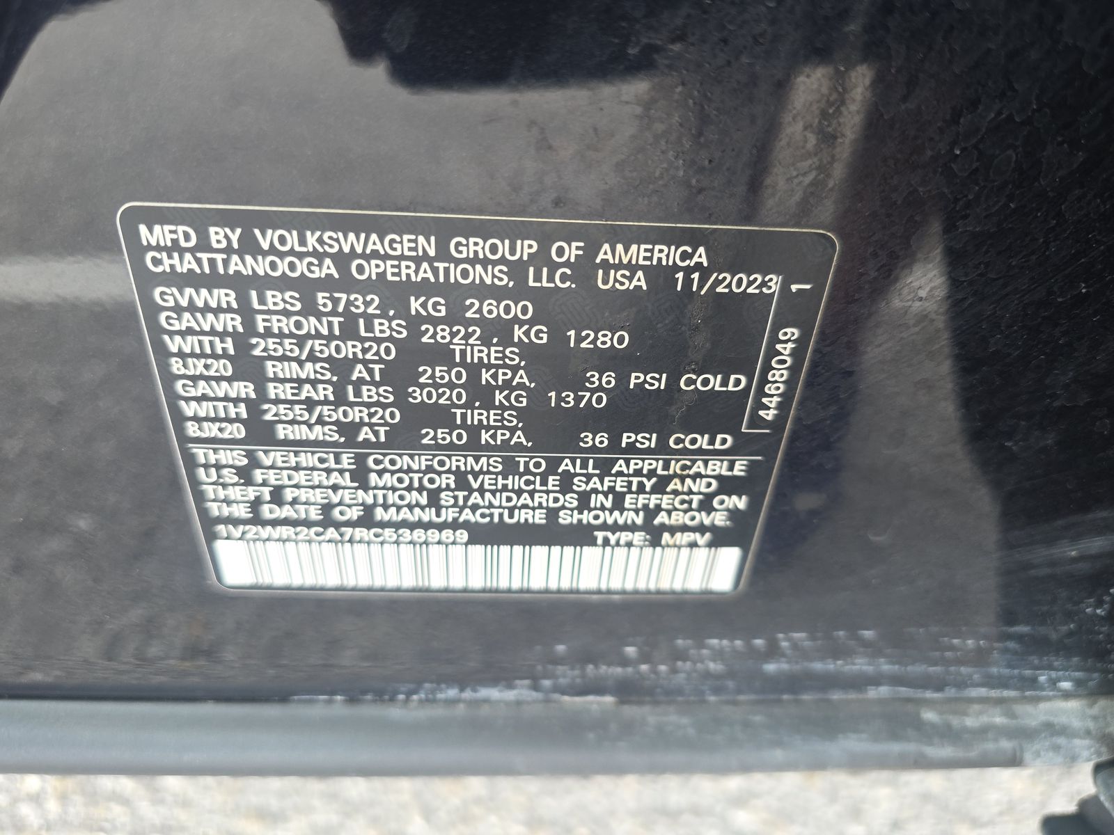 2024 Volkswagen Atlas 2.0T SE FWD