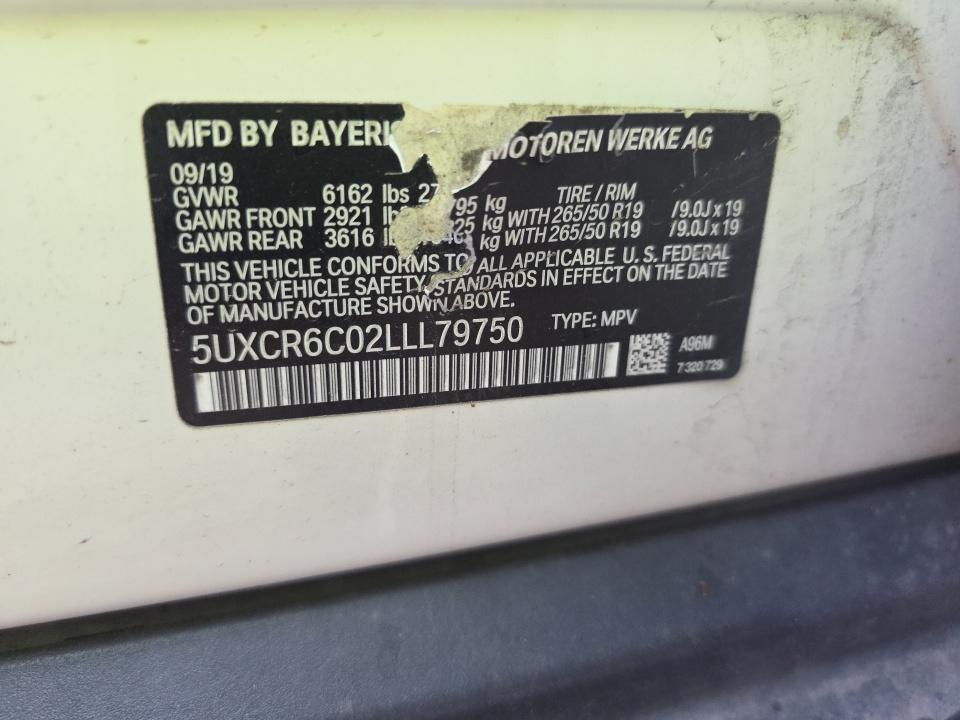 2020 BMW X5 xDrive40i AWD