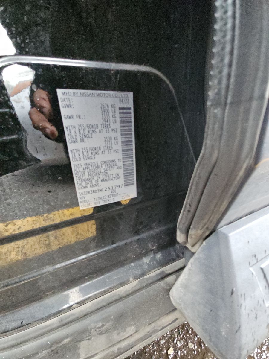 2022 Nissan Pathfinder SV AWD