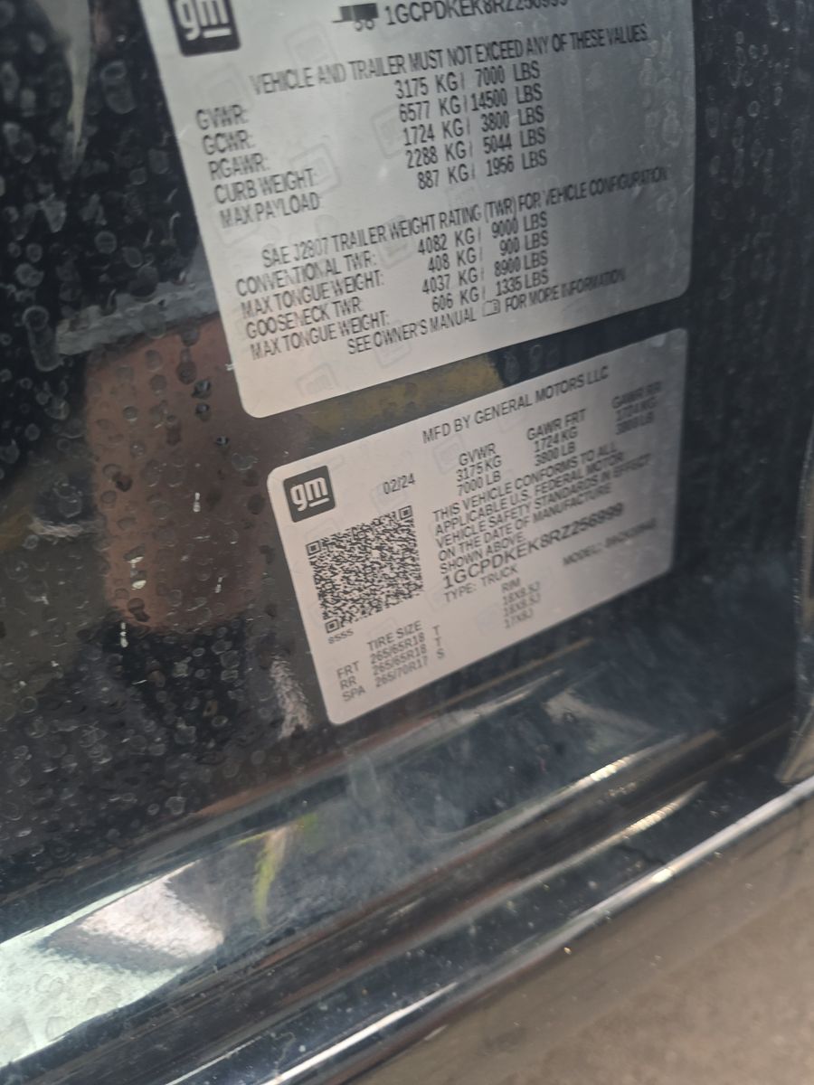 2024 Chevrolet Silverado 1500 LT AWD