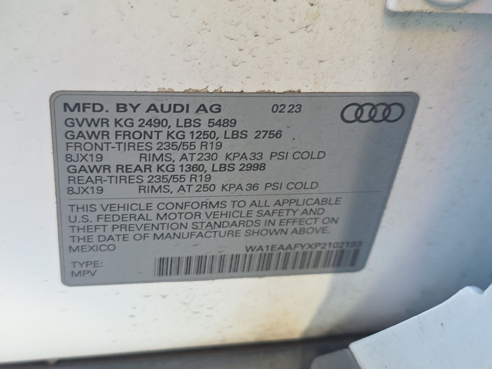 2023 Audi Q5 S line Premium Plus AWD