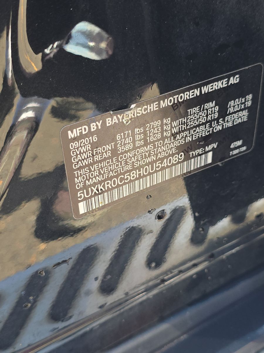 2017 BMW X5 xDrive35i AWD
