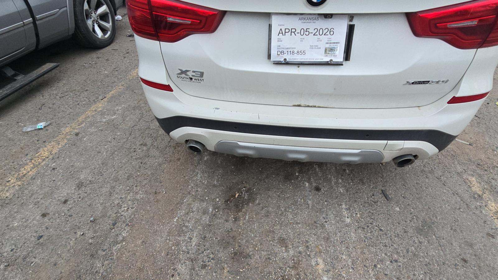2019 BMW X3 xDrive30i AWD