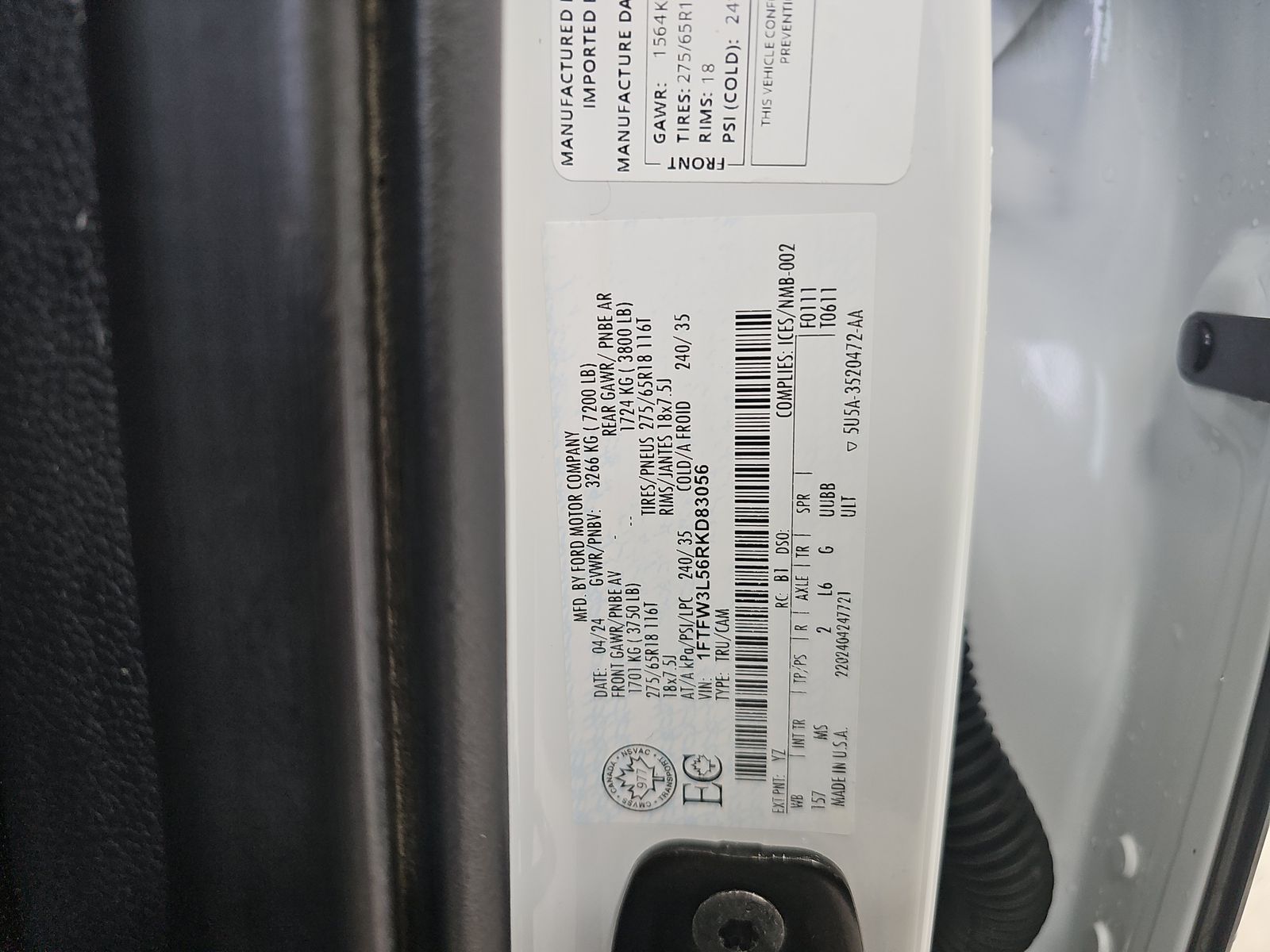 2024 Ford F-150 XLT AWD