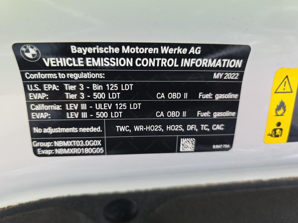 2022 BMW X5 xDrive40i AWD