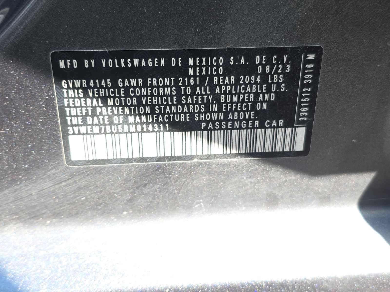 2024 Volkswagen Jetta Comfortline FWD