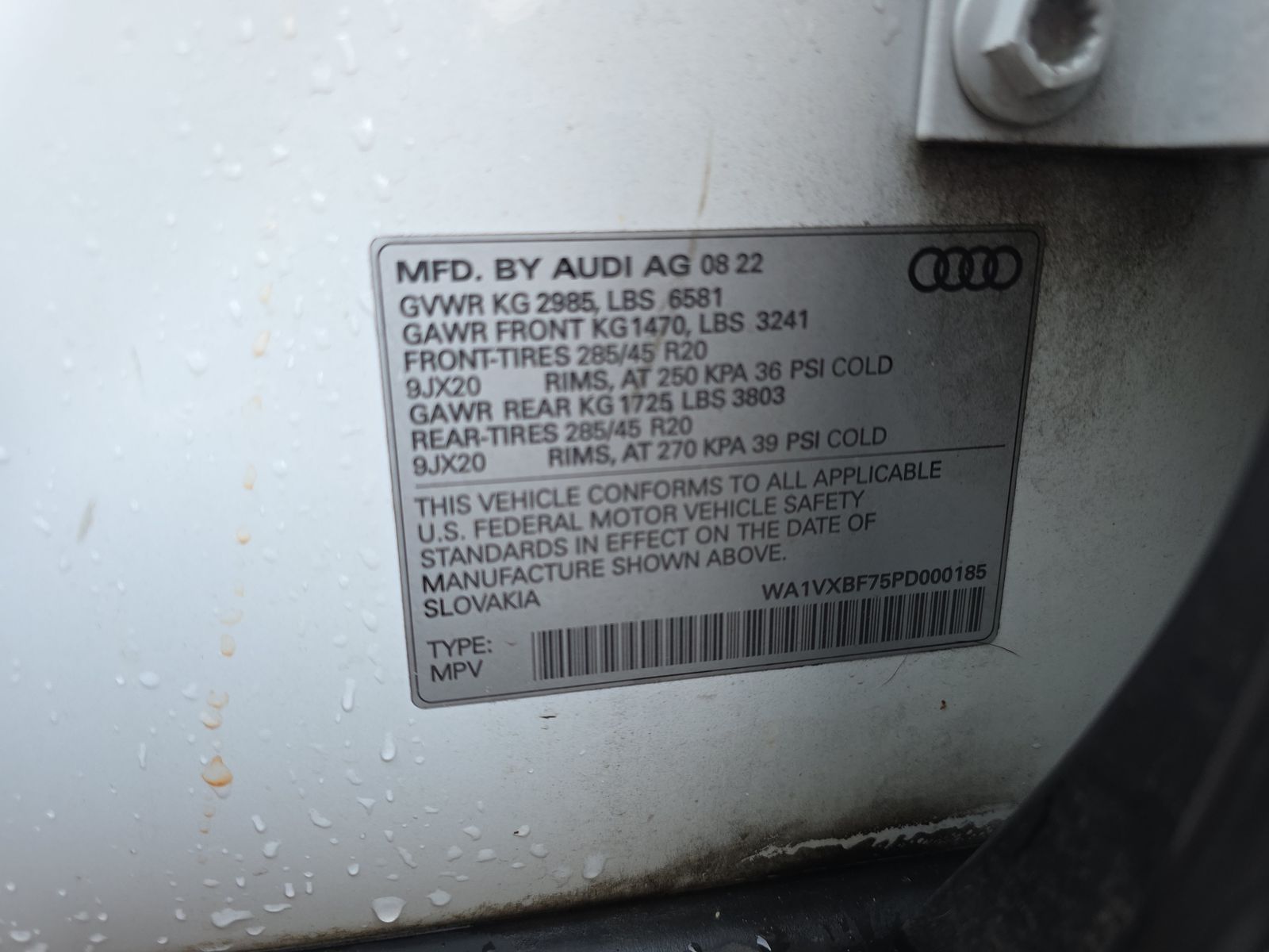 2023 Audi Q7 Prestige AWD