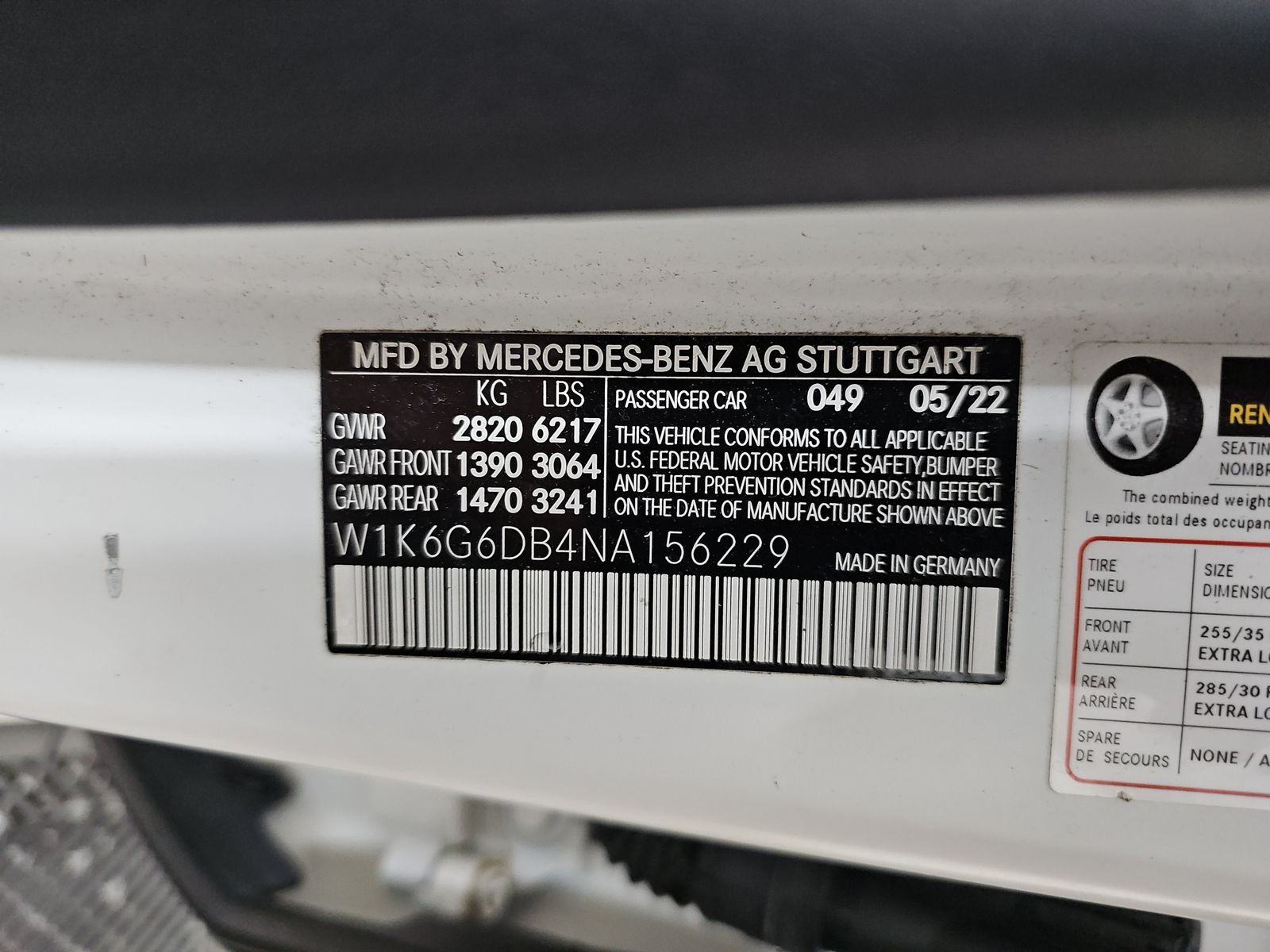 2022 Mercedes-Benz S-Class S 500 AWD