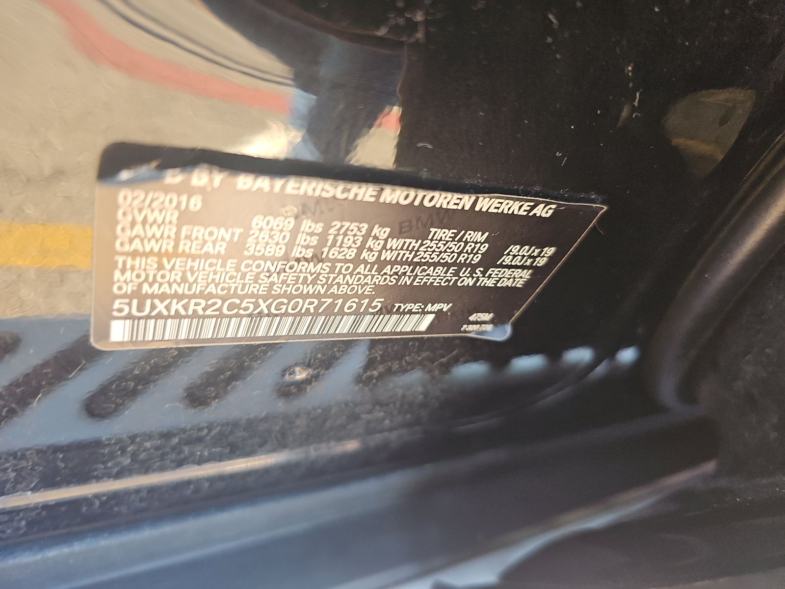 2016 BMW X5 sDrive35i RWD