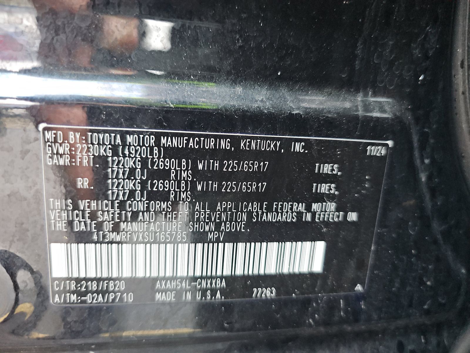 2025 Toyota RAV4 Hybrid LE AWD