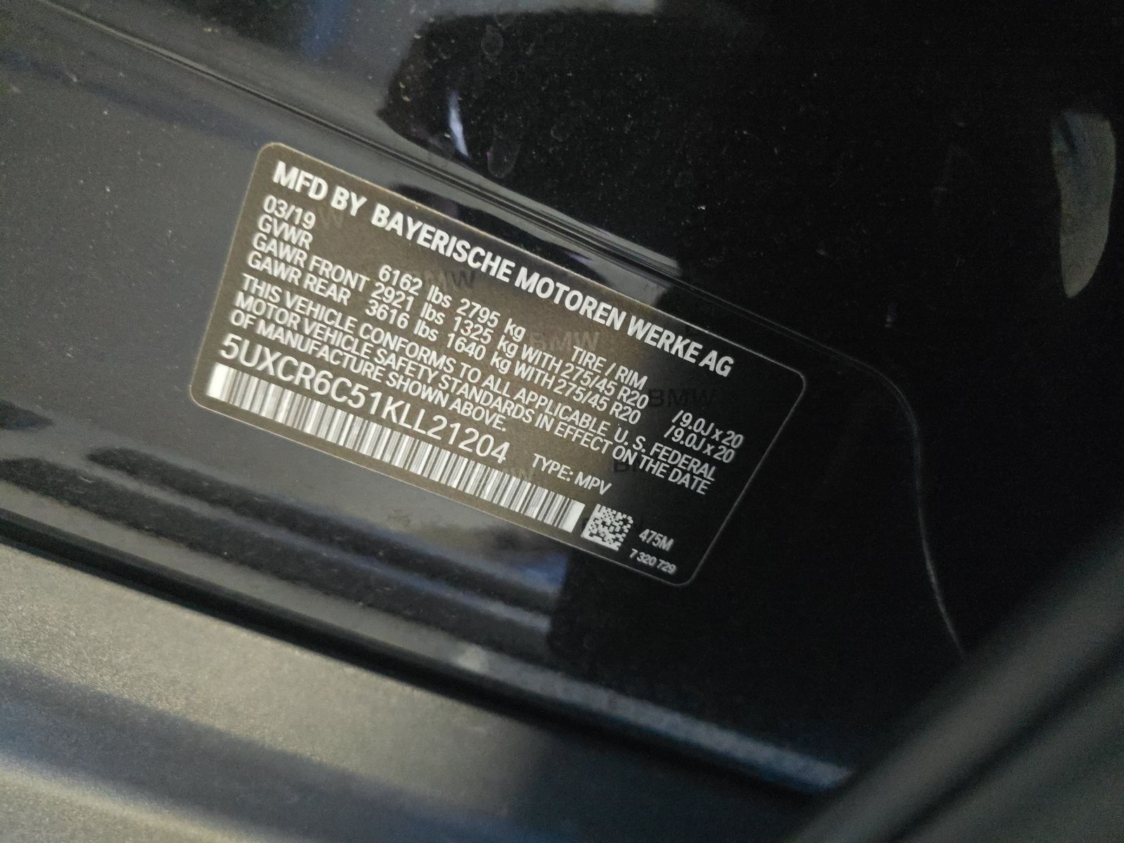 2019 BMW X5 xDrive40i AWD