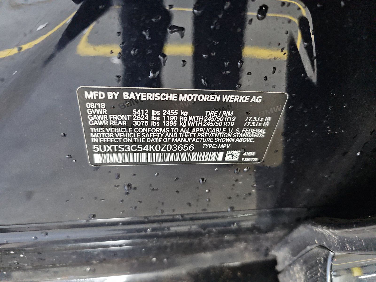 2019 BMW X3 M40i AWD
