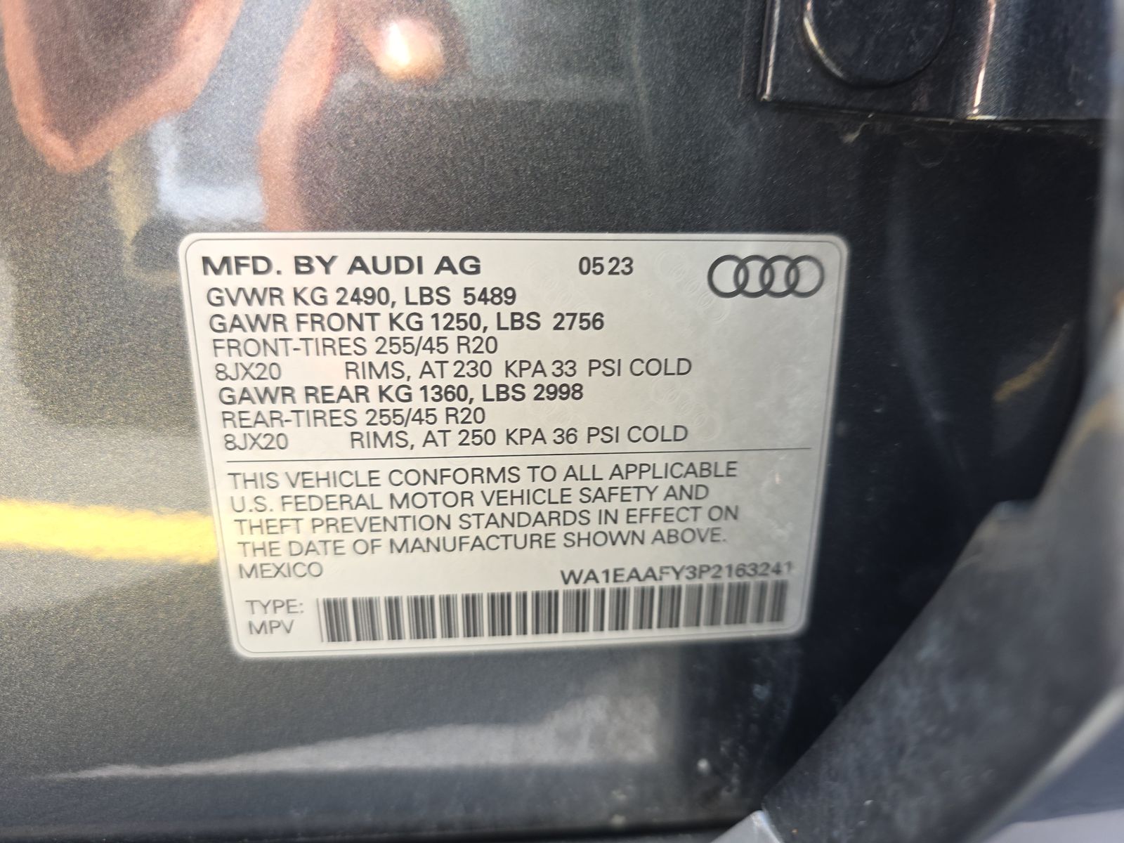 2023 Audi Q5 S line Premium Plus AWD