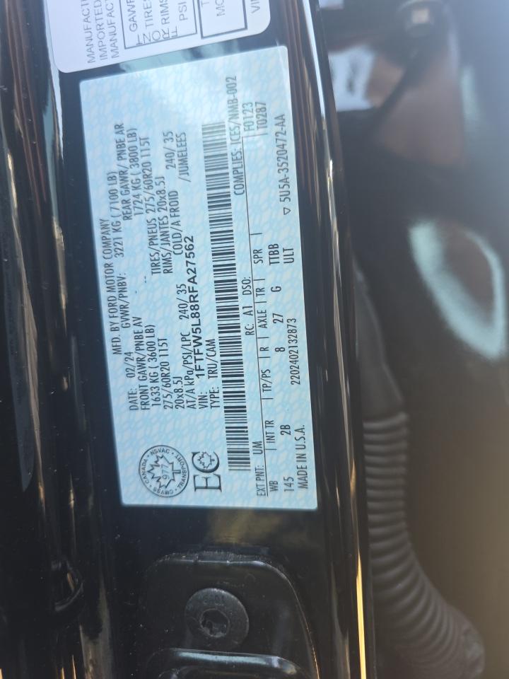 2024 Ford F-150 Lariat AWD