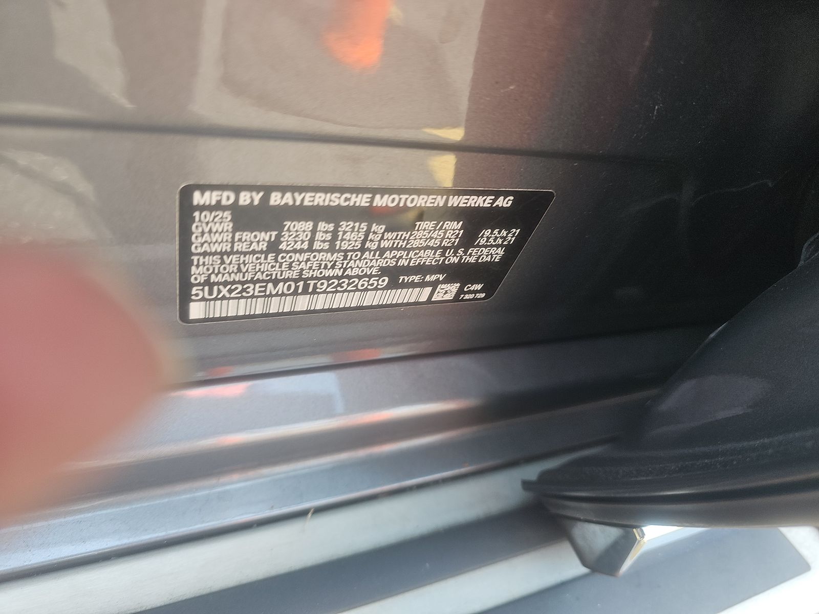 2026 BMW X7 xDrive40i AWD