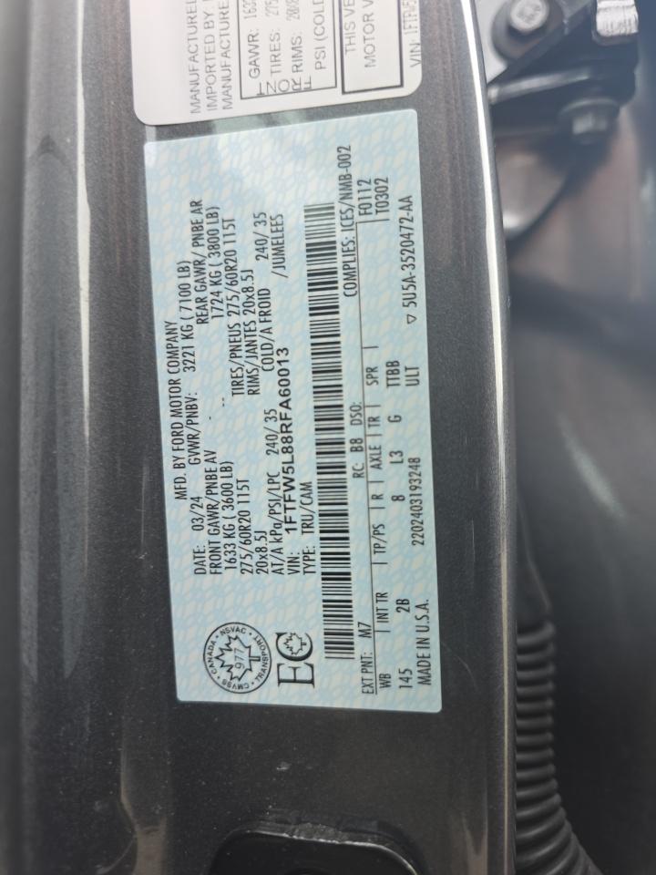 2024 Ford F-150 Lariat AWD