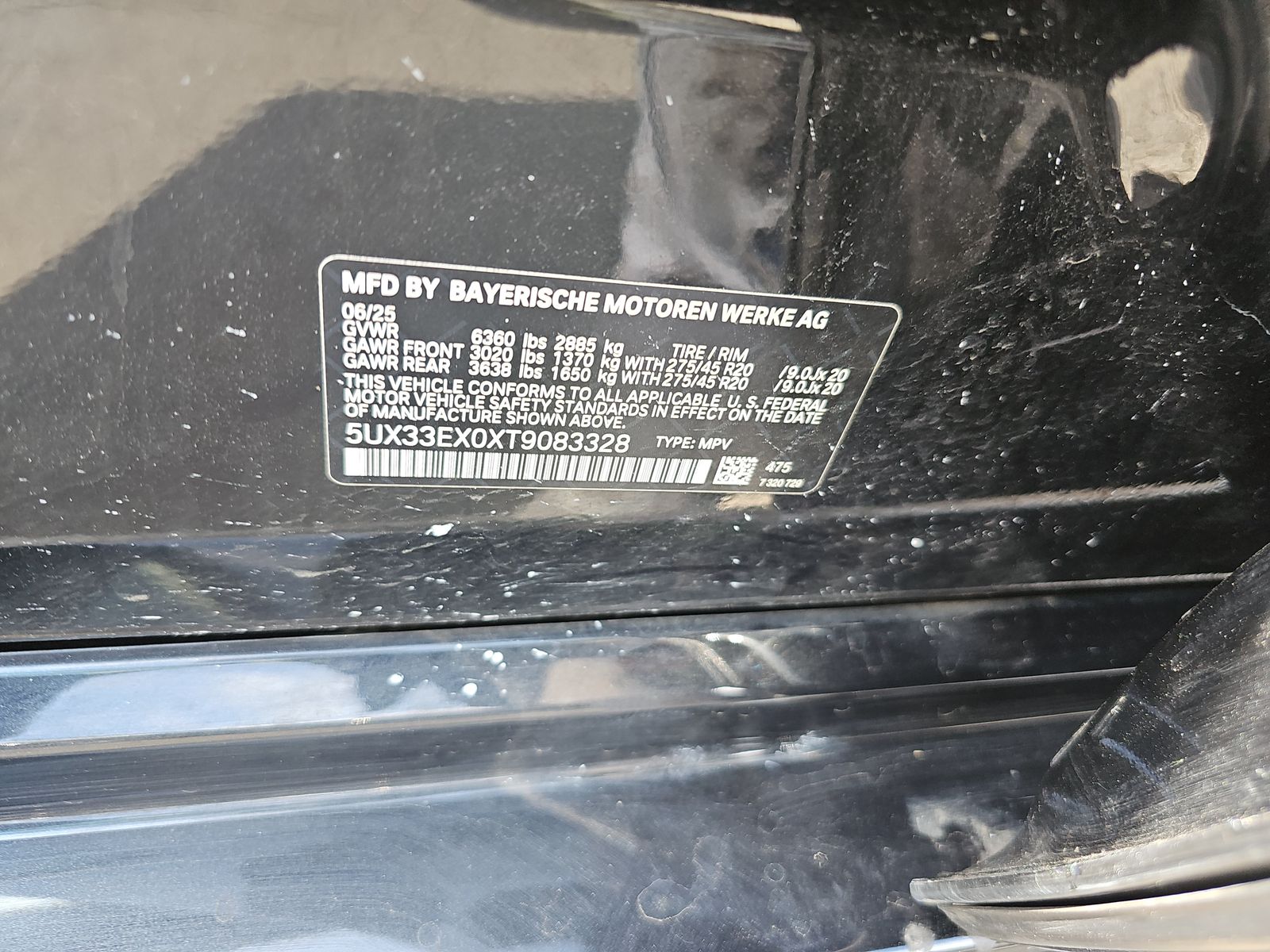 2026 BMW X6 xDrive40i AWD