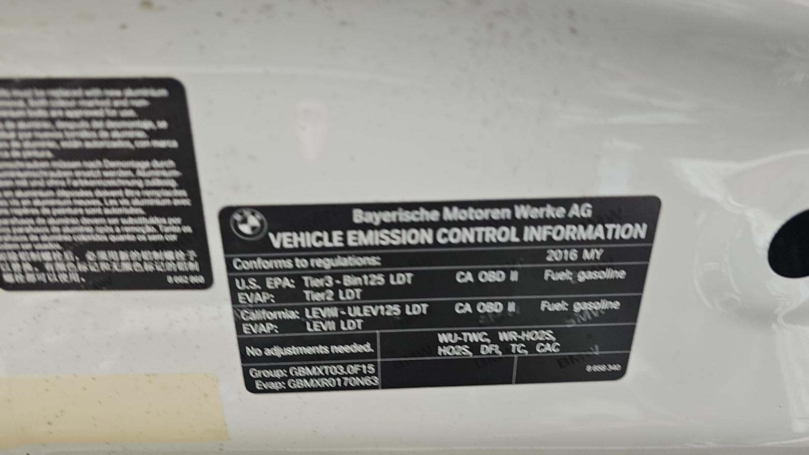 2016 BMW X5 sDrive35i RWD
