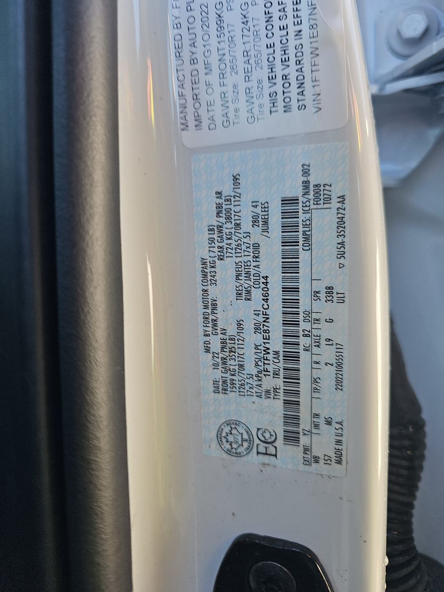 2022 Ford F-150 XLT AWD