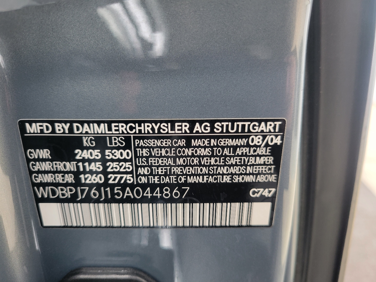 MERCEDES-BENZ CL - 6