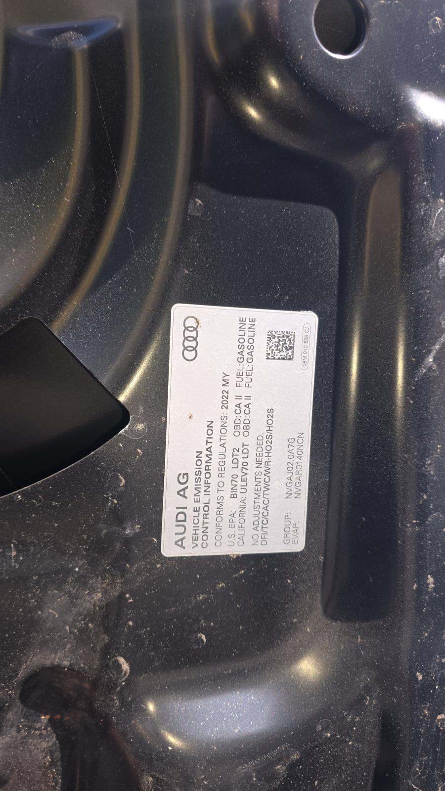 2022 Audi Q5 S line Premium Plus FWD