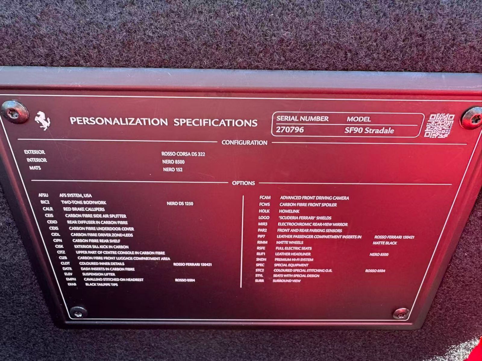 2022 Ferrari SF90 Stradale Base AWD