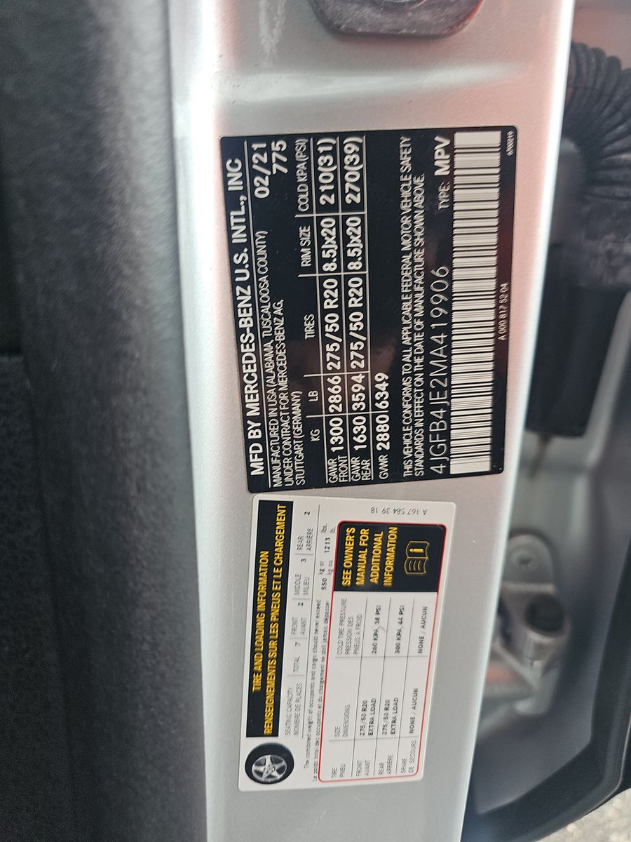 2021 Mercedes-Benz GLE GLE 350 RWD