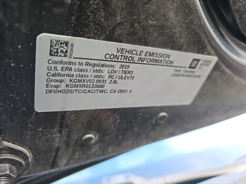 2019 Cadillac CTS Base RWD