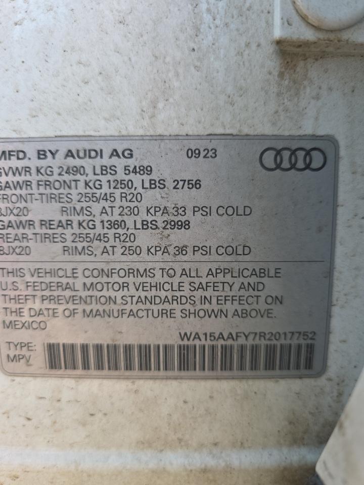 2024 Audi Q5 S line Premium Plus AWD