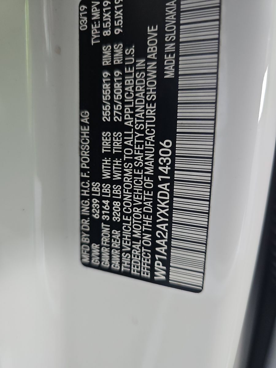 2019 Porsche Cayenne Base AWD
