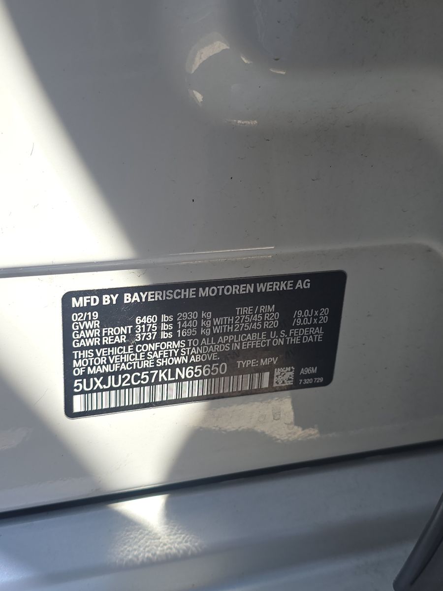 2019 BMW X5 xDrive50i AWD