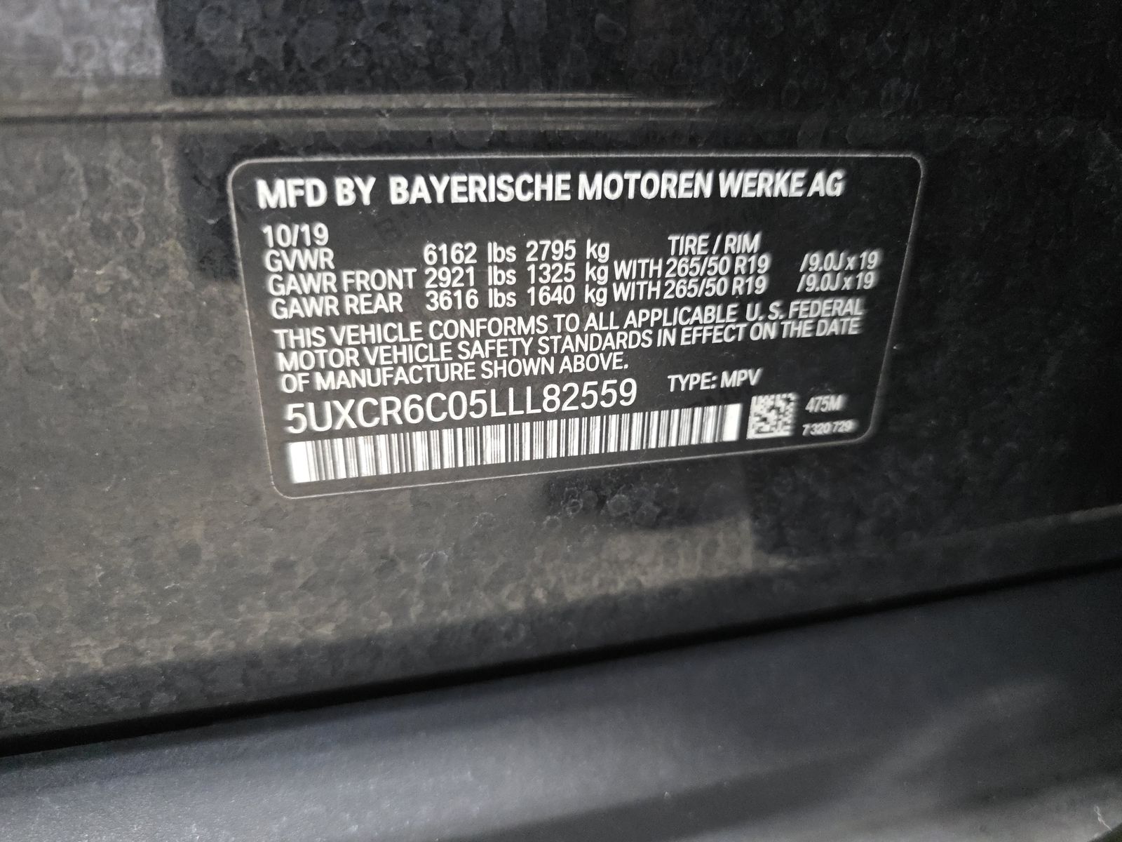 2020 BMW X5 xDrive40i AWD