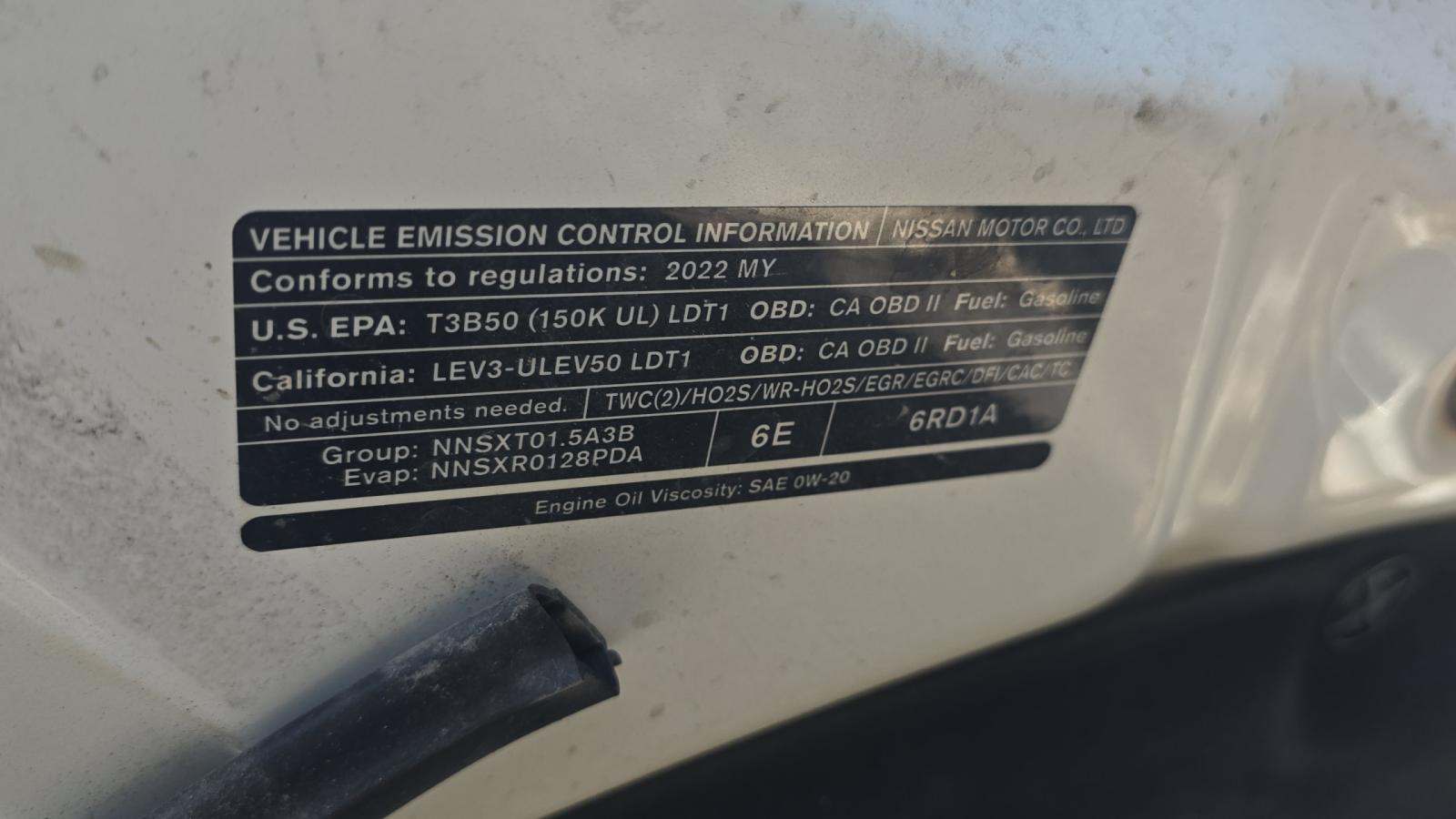 2022 Nissan Rogue S FWD