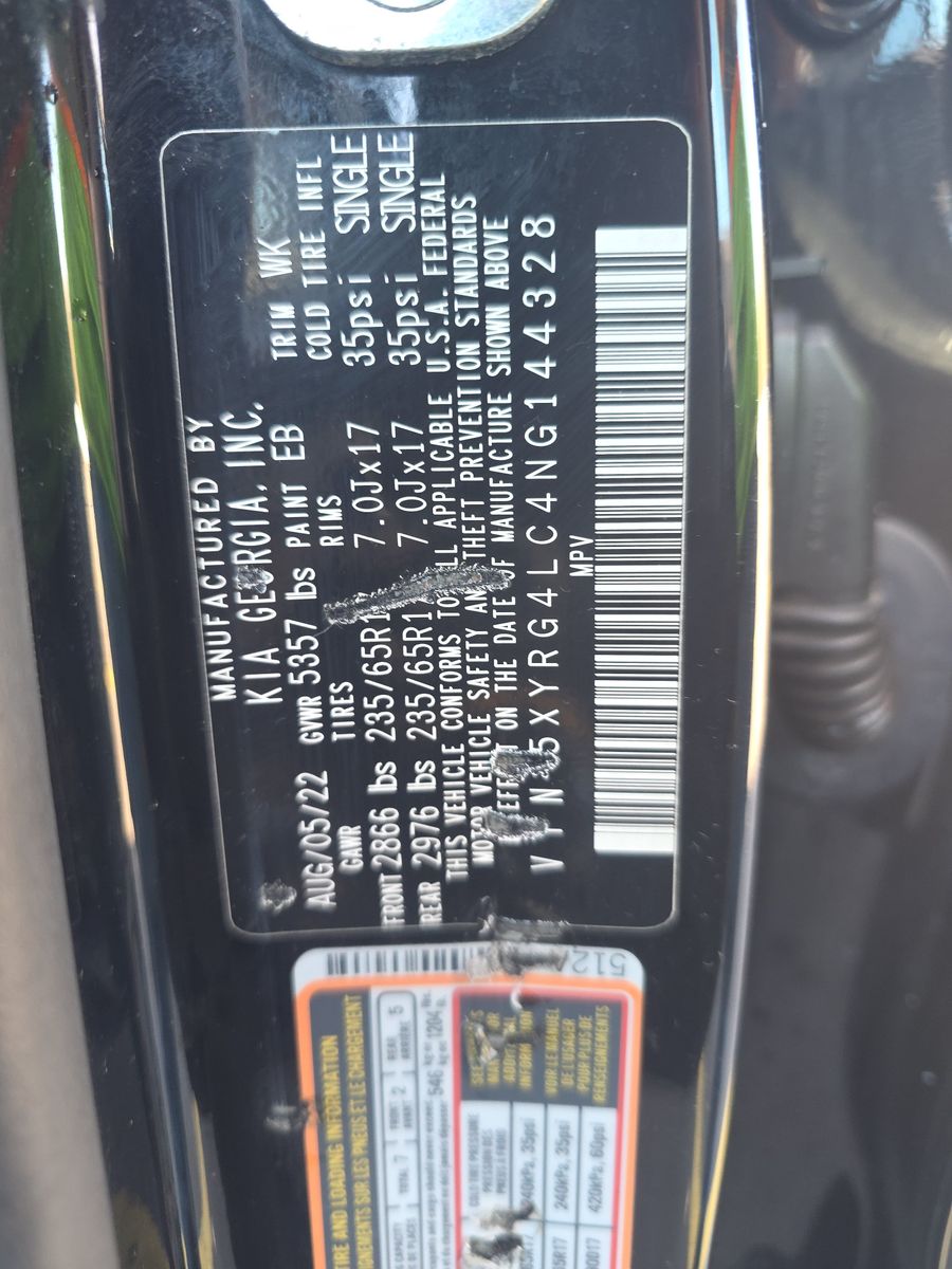 2022 Kia Sorento LX FWD