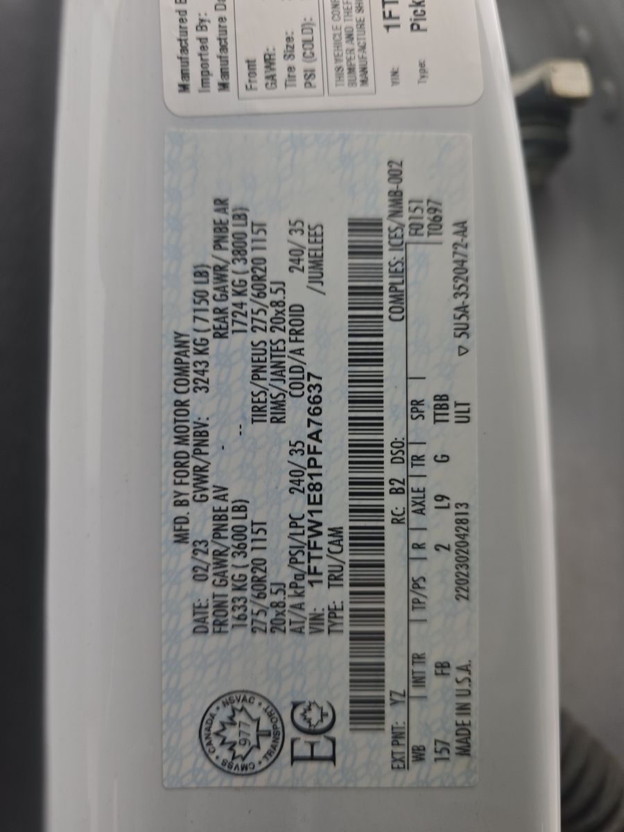 2023 Ford F-150 XLT AWD
