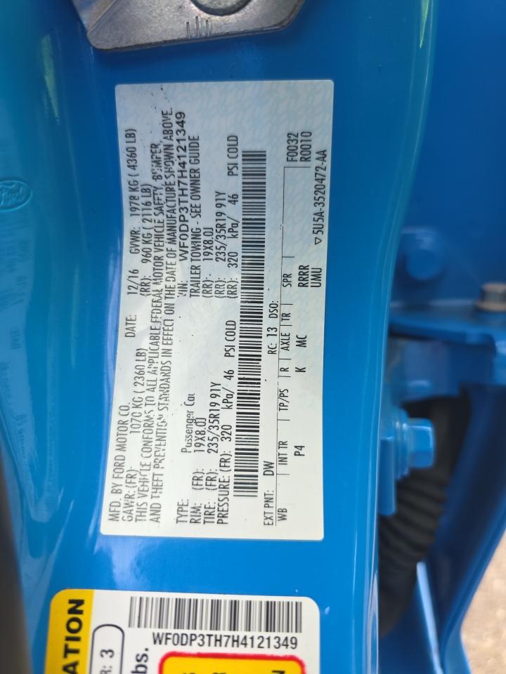 2017 Ford Focus RS AWD
